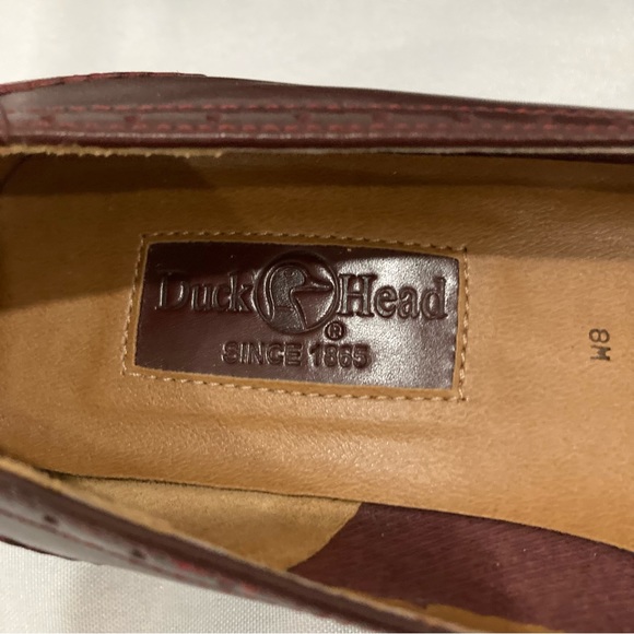 Duck Head brown leather loafer size 8M - Picture 11 of 13